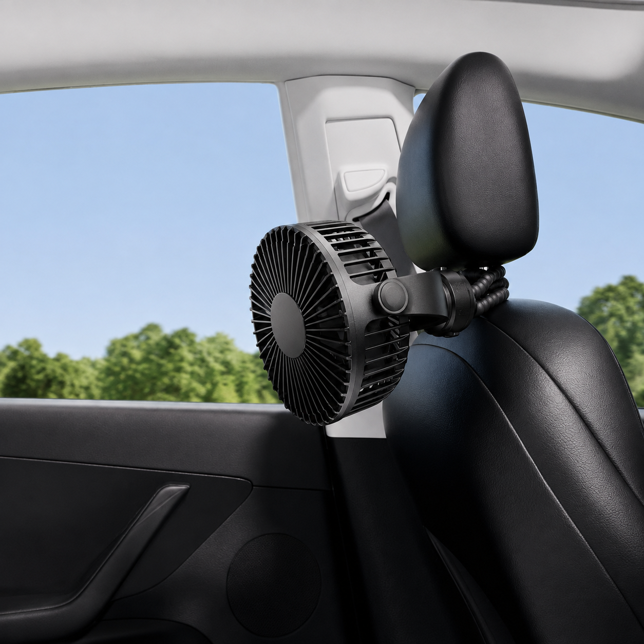 Portable Clip On Stroller Fan With Flexible Tripod For Travel