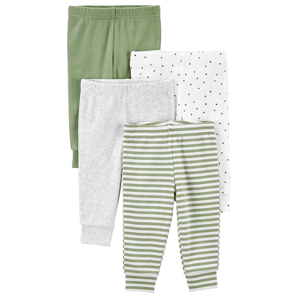 Unisex Babies Pant Pack Of 4