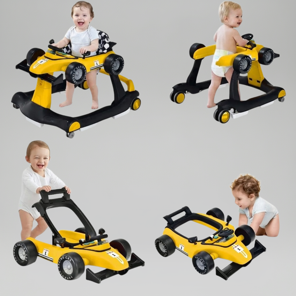 4-in-1 Foldable Adjustable Baby Activity Walker