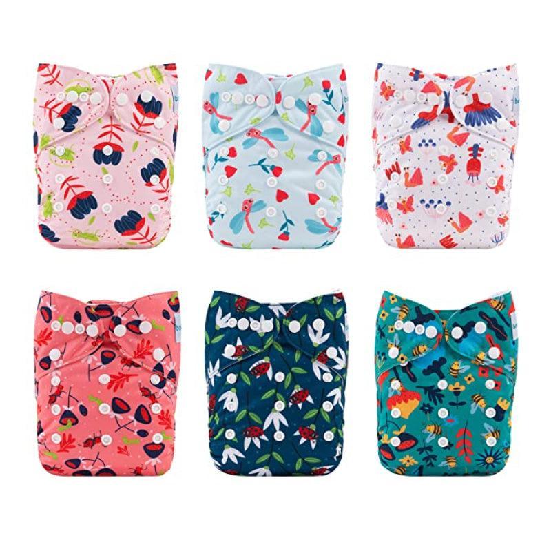 Baby Adjustable Cloth Diapers-Cozy Stroller