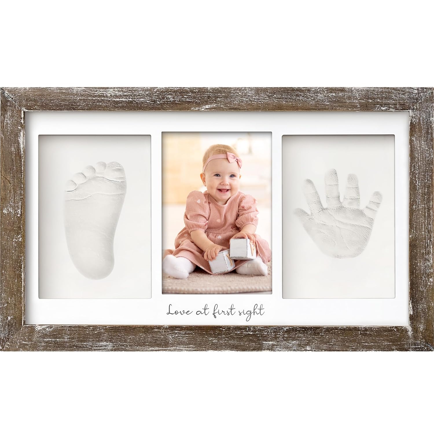 Newborn Impression Keepsake Picture Frame Kit