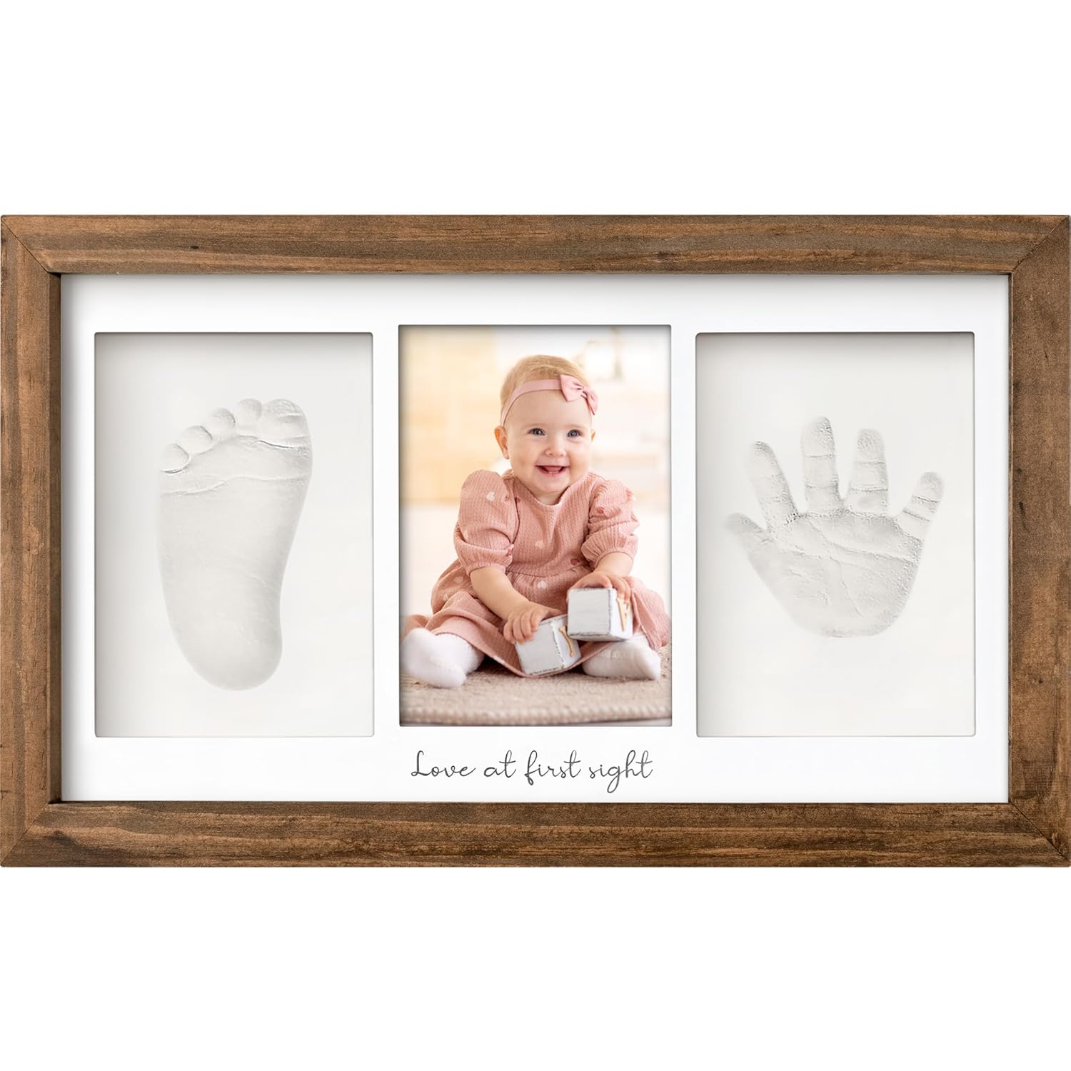 Newborn Impression Keepsake Picture Frame Kit