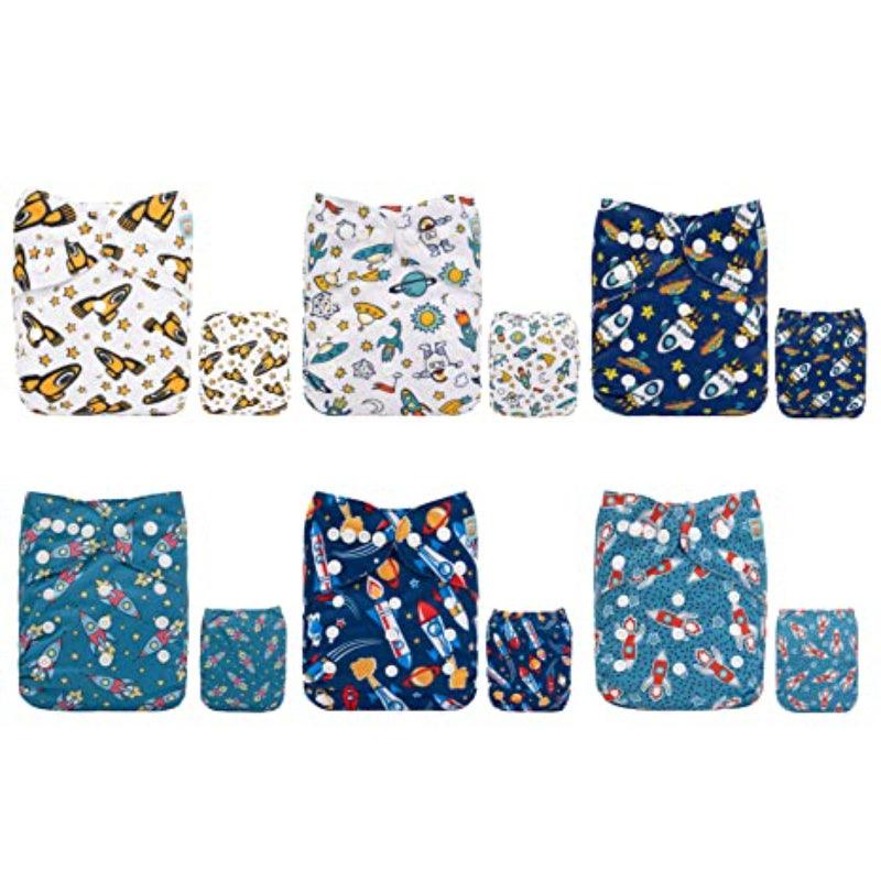 Adjustable Washable Reusable Diapers-Cozy Stroller