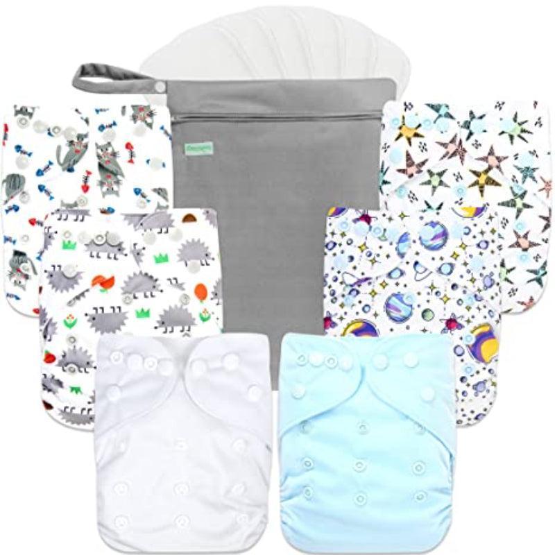 Reusable Infant Diaper Set-Cozy Stroller