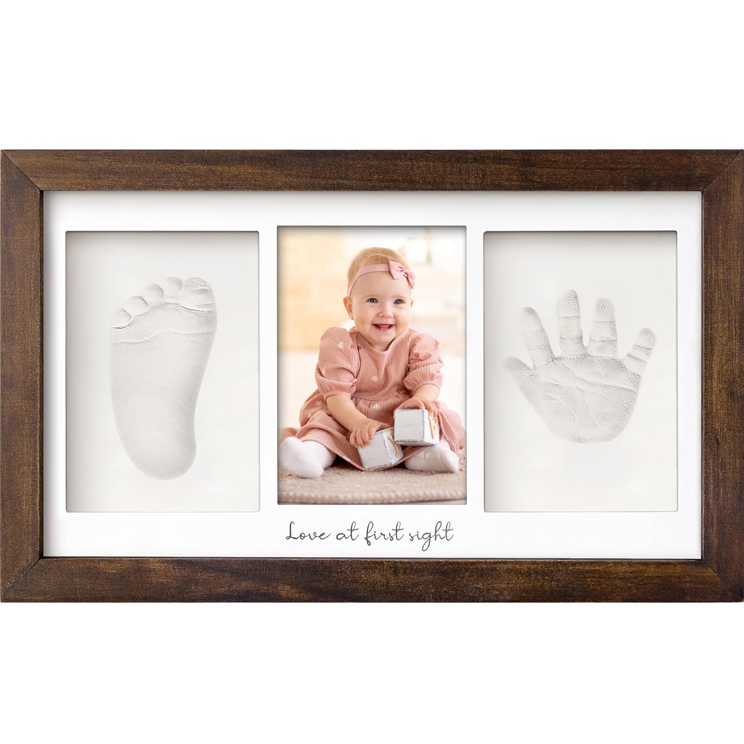 Newborn Impression Keepsake Picture Frame Kit