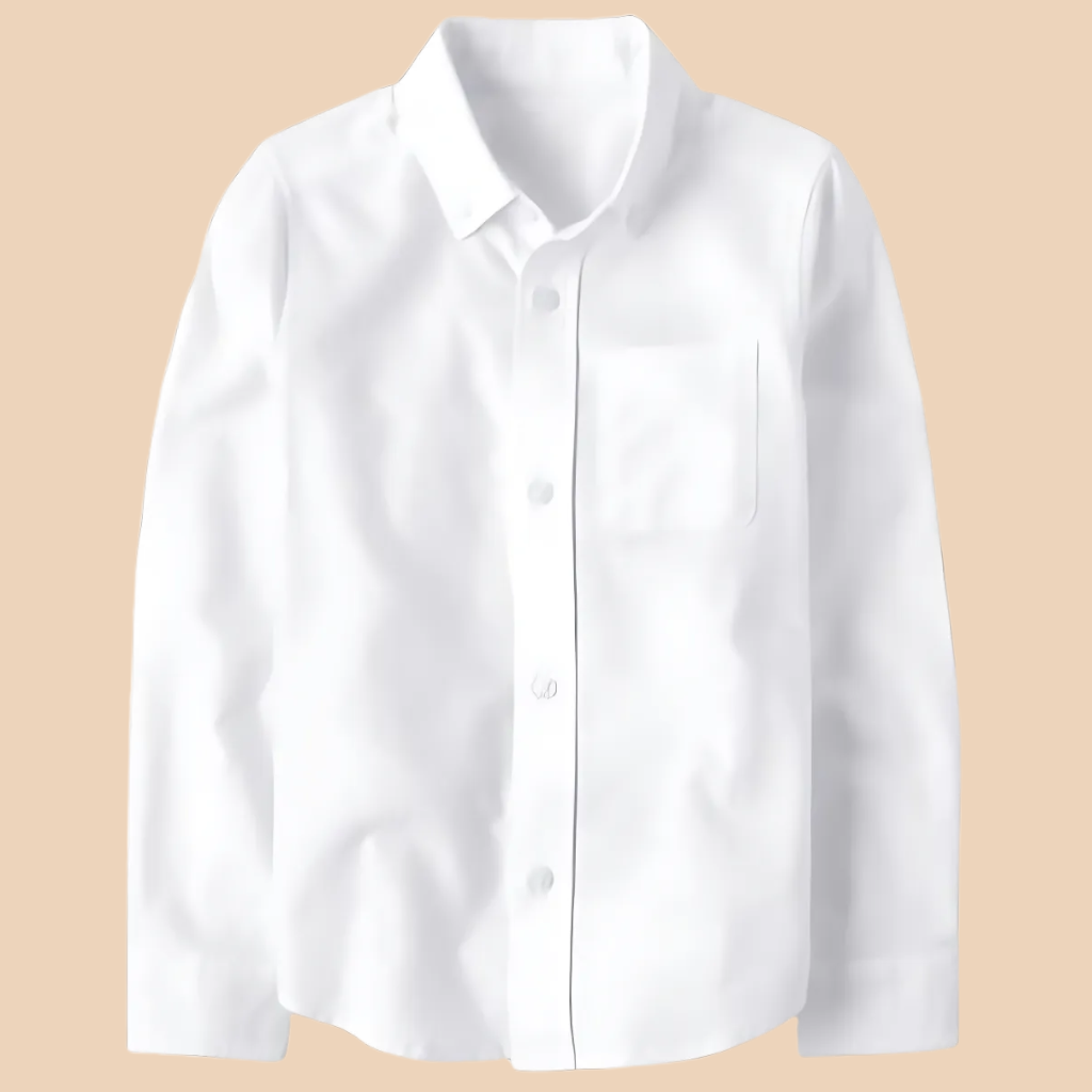 Long Sleeve Oxford Button Down Shirt