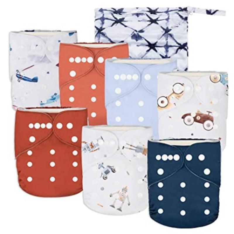 Baby Cloth Pocket Diapers-Cozy Stroller