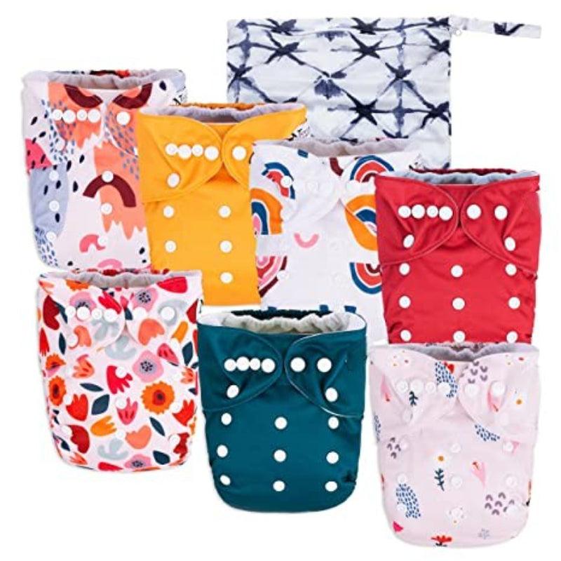 Baby Cloth Pocket Diapers-Cozy Stroller