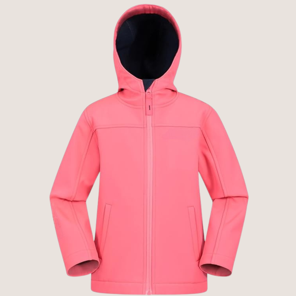 Mountain Warehouse Exodus Kids Softshell Jacket With Hood