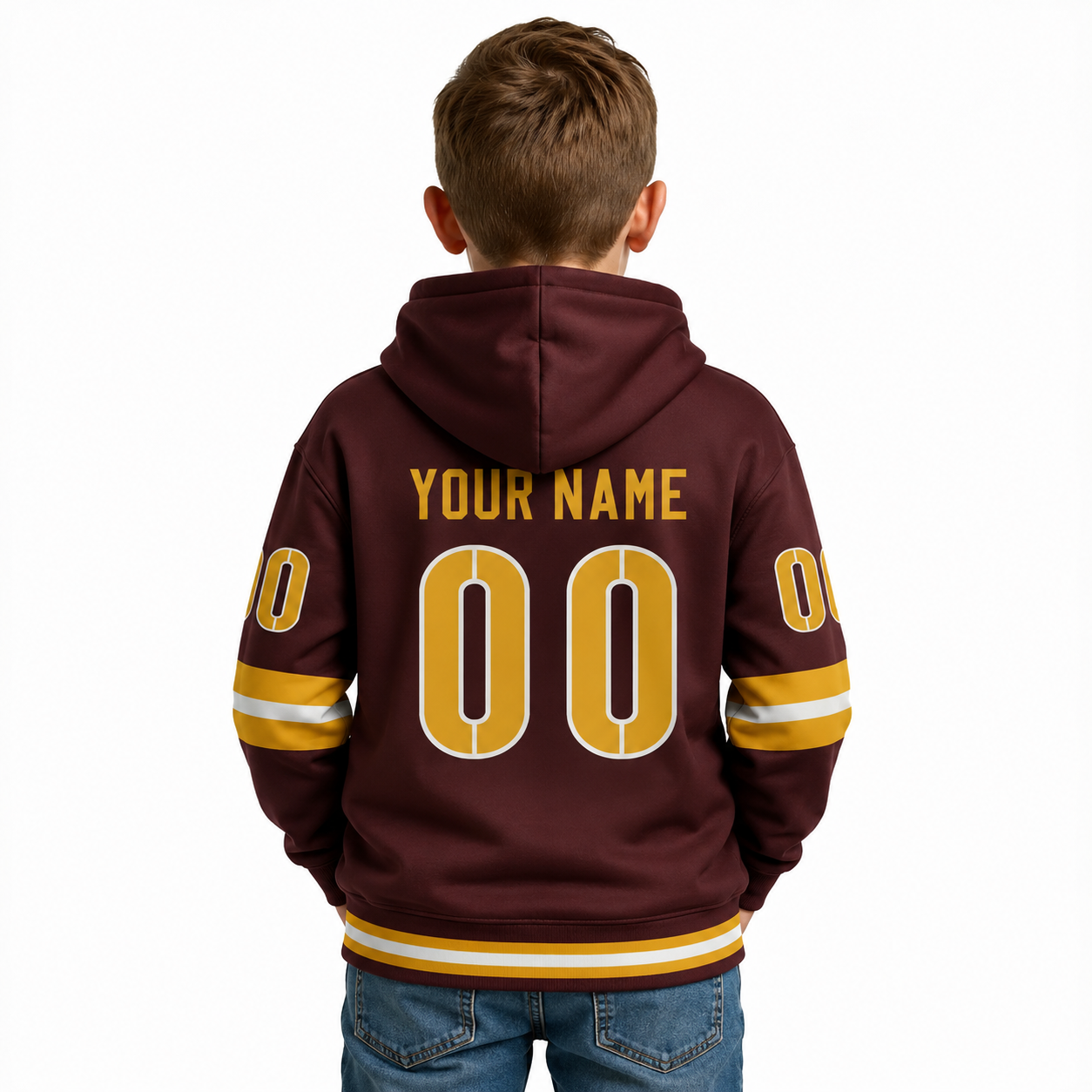 Personalized Washington Commanders Hoodie For Football Fans And Team Wear For Kids
