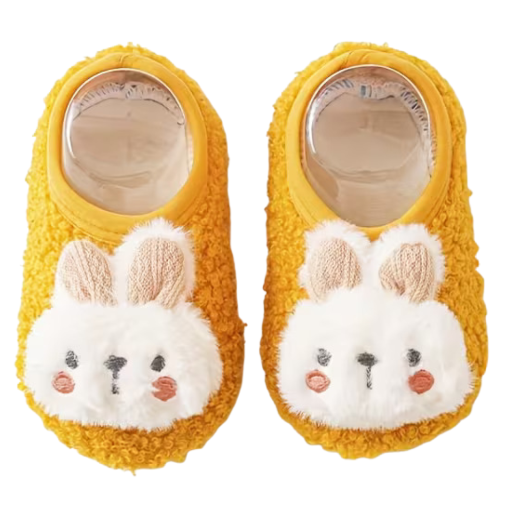Non Slip Winter Warm Rabbit First Walkers Shoes For Kids