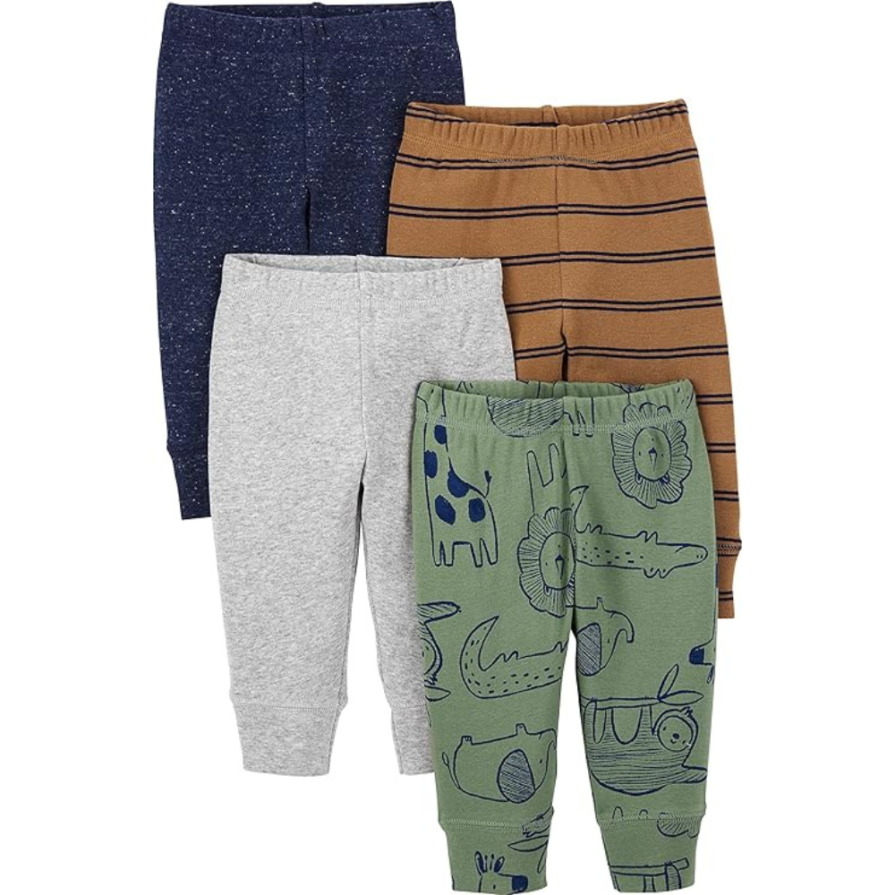 Unisex Babies Pant Pack Of 4