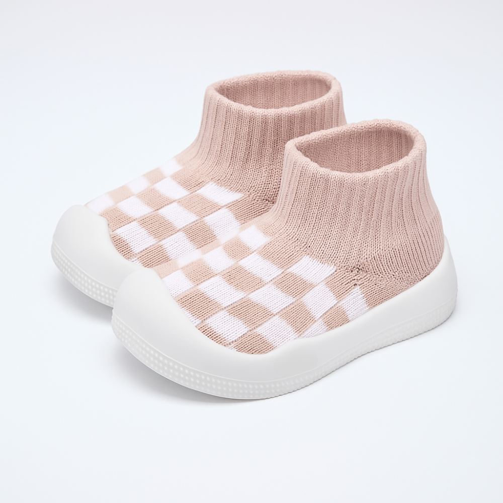 Breathable Warm Elastic Walking Shoes For Baby Boy And Girl