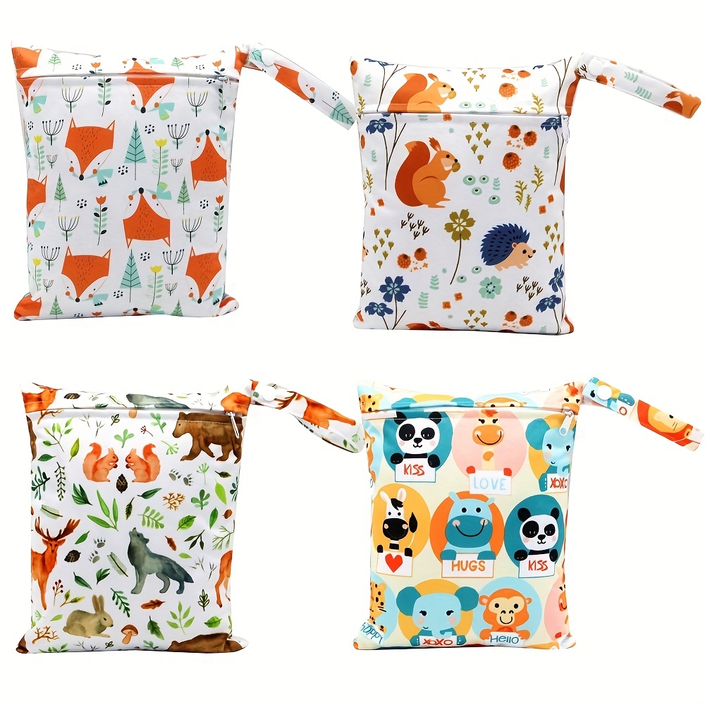 Vibrant Design Printed Wet Bags