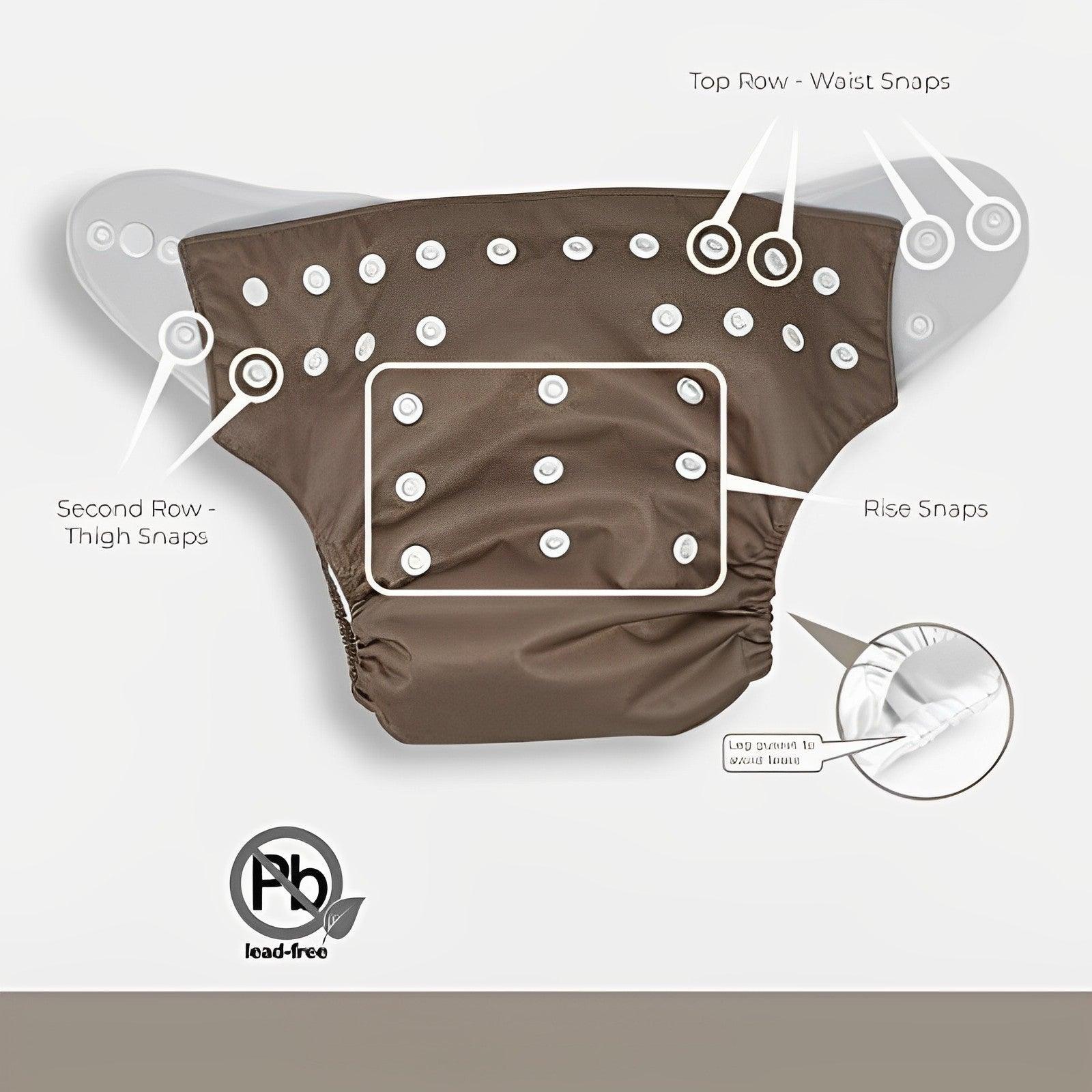 Baby Cloth Pocket Diapers-Cozy Stroller