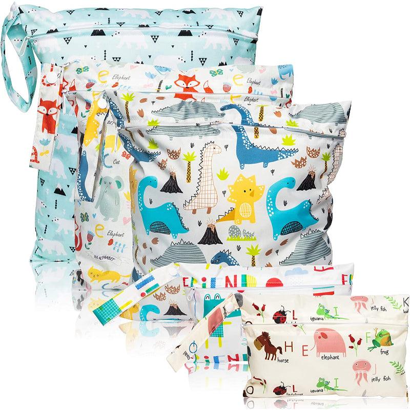 Waterproof Printed Diaper Bags-Cozy Stroller