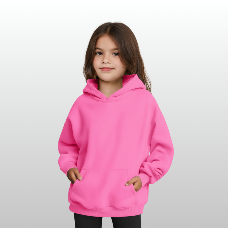 Girls Oversized Hoodies Fleece Pullover Sweatshirts