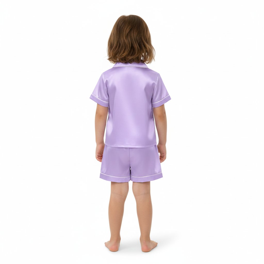 Three Piece Casual Pajama Set For Girls