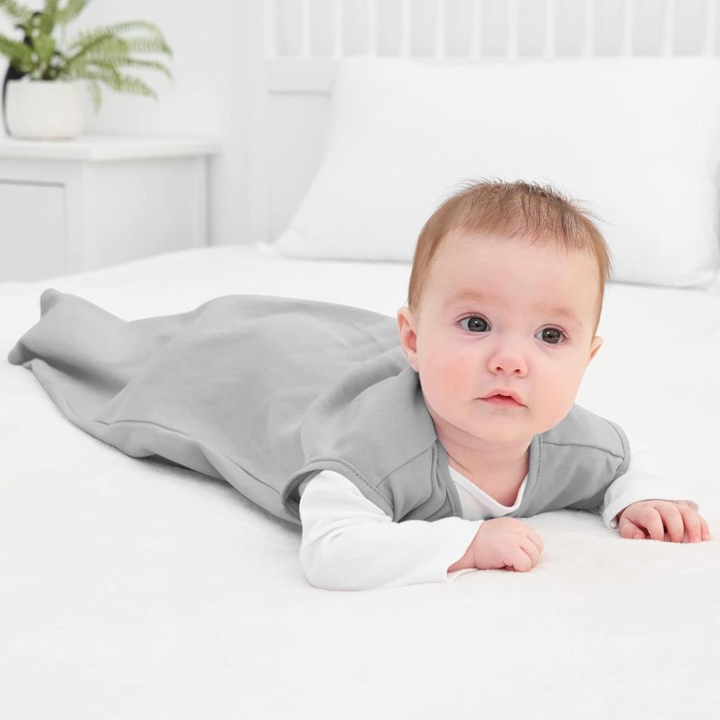 3 Pack Sleeveless Baby Sleep Sacks With Zipper 0.5 TOG-Cozy Stroller