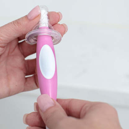 Baby Bottle Brush With Cleaner Stand And Dual Surface Head-Cozy Stroller