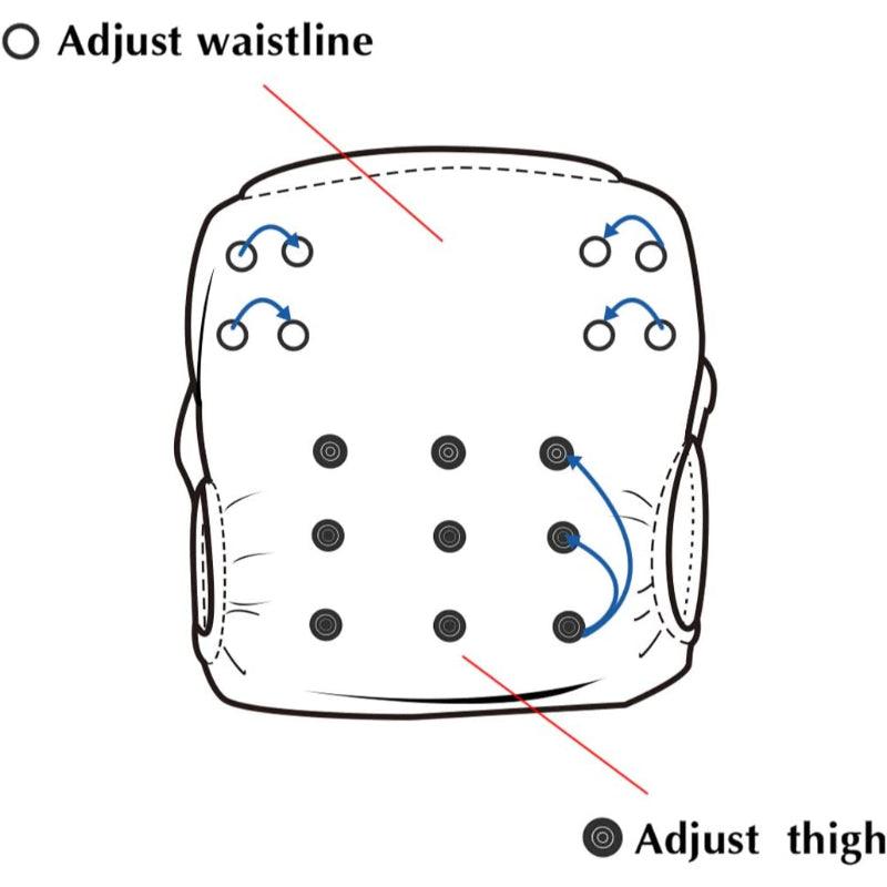 Reusable Baby Swim Diapers-Cozy Stroller