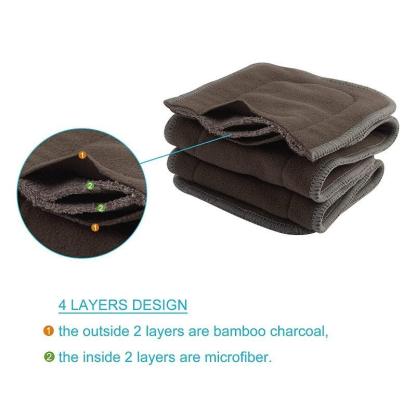 Charcoal Bamboo Diaper Inserts-Cozy Stroller