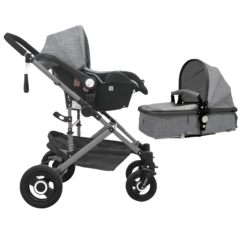 3-in-1 Stroller, Car Seat and Basinet-Cozy Stroller