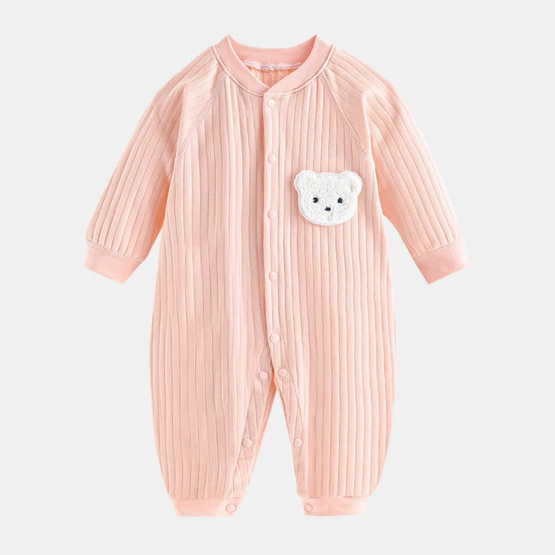 Baby Bear Patch Comfy Romper-Cozy Stroller