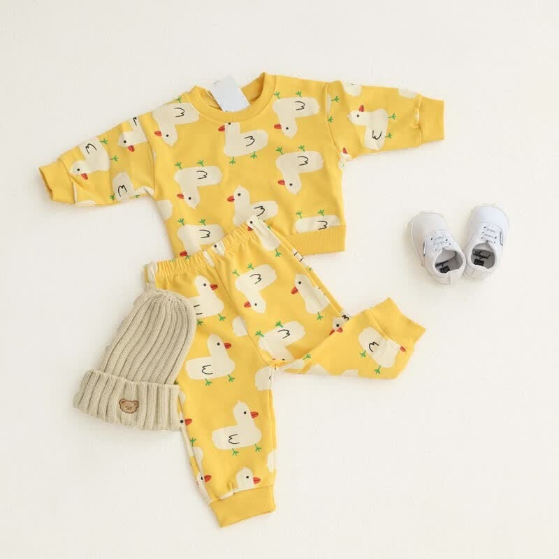 Baby Chicken Print Set-Cozy Stroller