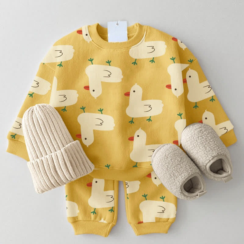 Baby Chicken Print Set-Cozy Stroller