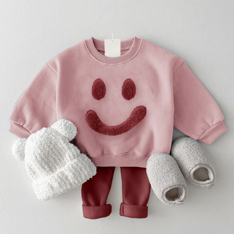 Baby Embroidered Smile Design Set-Cozy Stroller