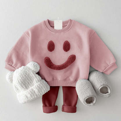 Baby Embroidered Smile Design Set-Cozy Stroller
