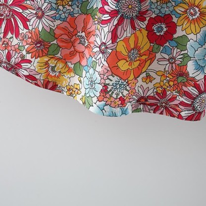 Baby Ruffled Florals Dress With Bag-Cozy Stroller