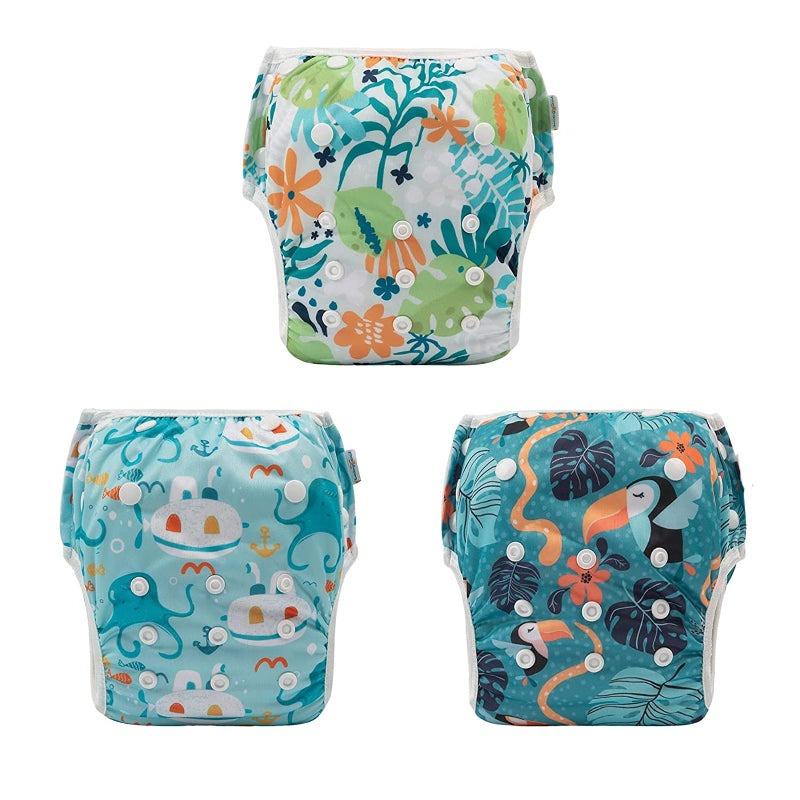 Reusable Baby Swim Diapers-Cozy Stroller