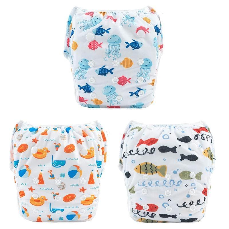 Reusable Baby Swim Diapers-Cozy Stroller