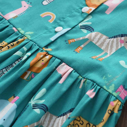 Enchanted Safari Toddler Dress-Cozy Stroller