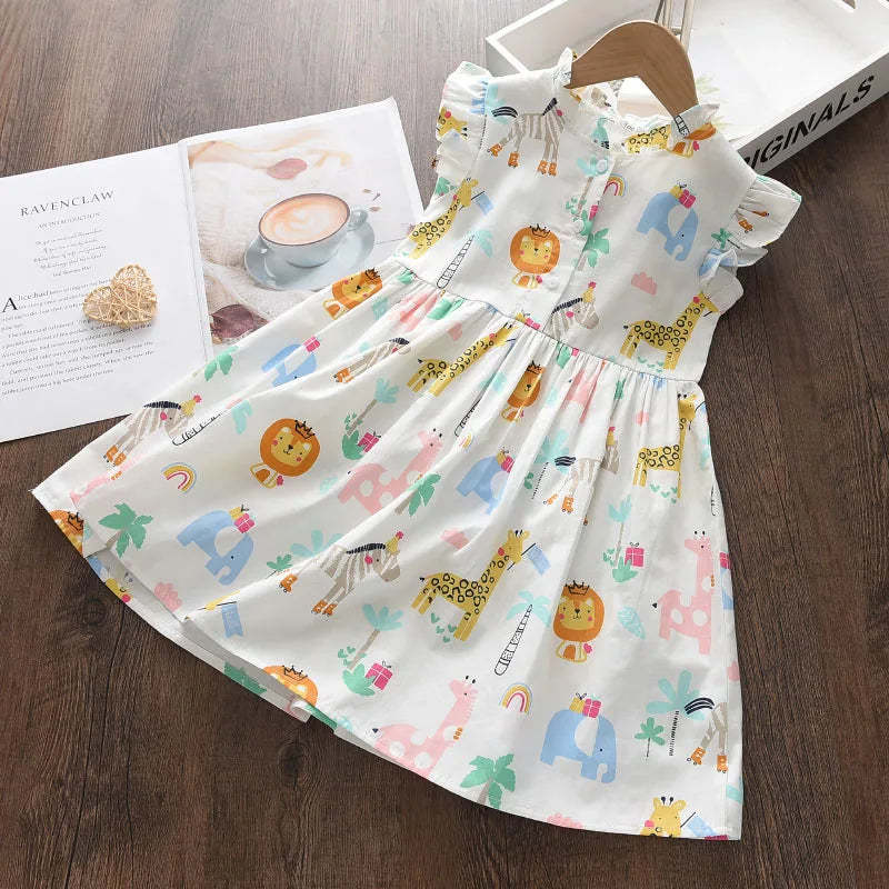 Enchanted Safari Toddler Dress-Cozy Stroller