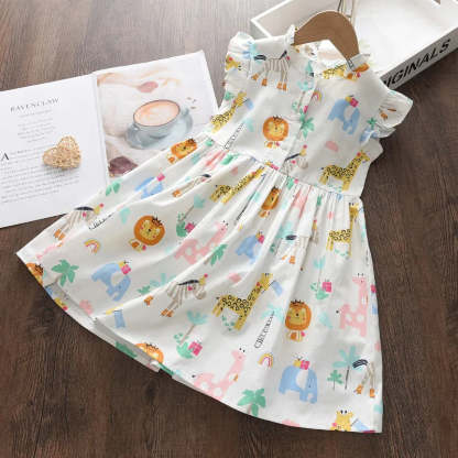 Enchanted Safari Toddler Dress-Cozy Stroller