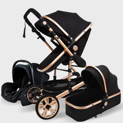 3-in-1 Comfy Baby Stroller & Travel System-Cozy Stroller
