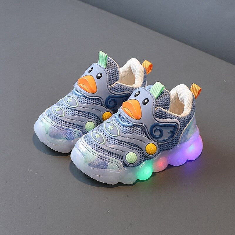 The Fast Duck LED Casual Shoes For Babies-Cozy Stroller