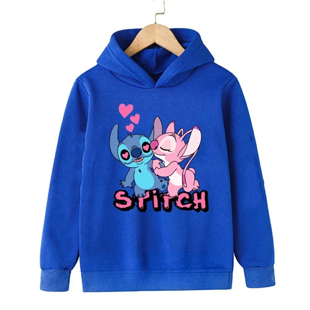 Cartoon Anime Stitch Hoodie-Cozy Stroller
