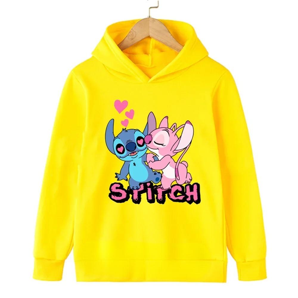 Cartoon Anime Stitch Hoodie-Cozy Stroller