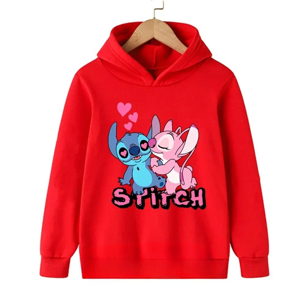 Cartoon Anime Stitch Hoodie-Cozy Stroller