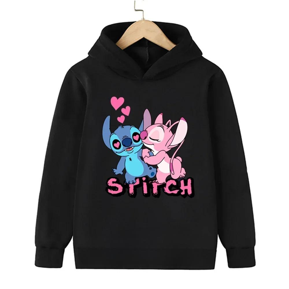 Cartoon Anime Stitch Hoodie-Cozy Stroller