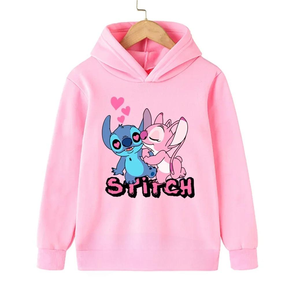 Cartoon Anime Stitch Hoodie-Cozy Stroller