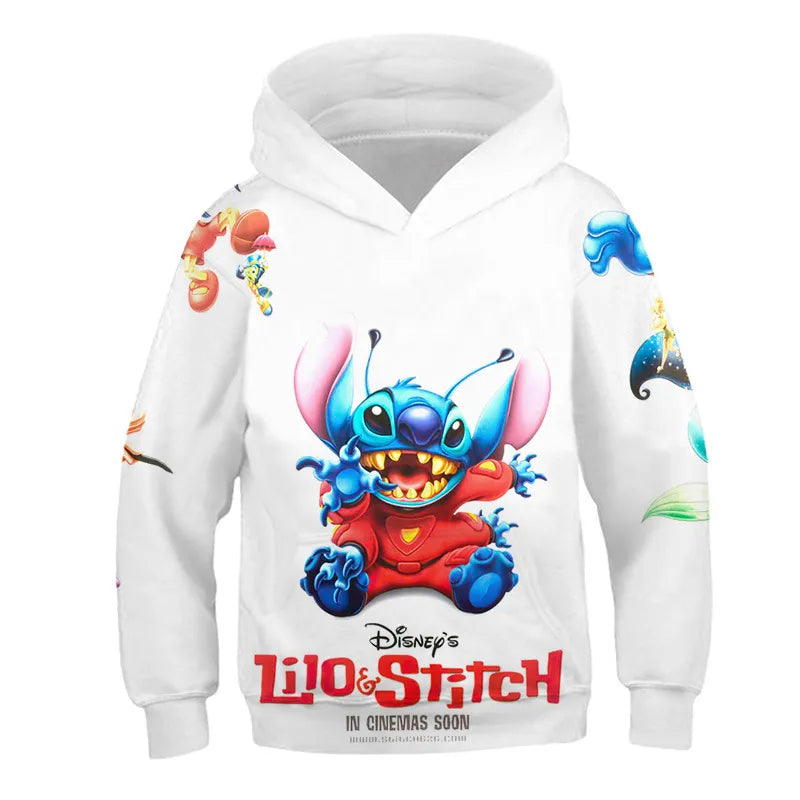 Cartoon Casual Hooded Sweatshirt-Cozy Stroller