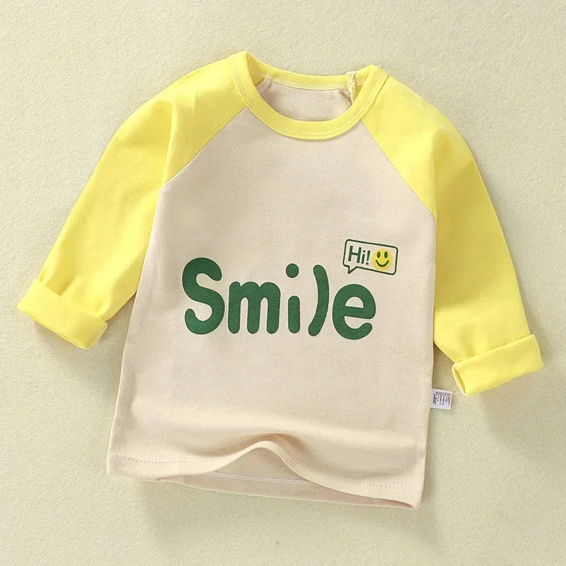 Cartoon Print Long Sleeve Sweatshirts-Cozy Stroller