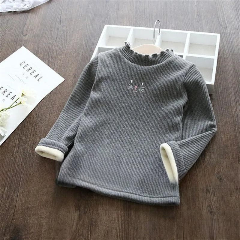 Rabbit Printed Outwear Sweater-Cozy Stroller