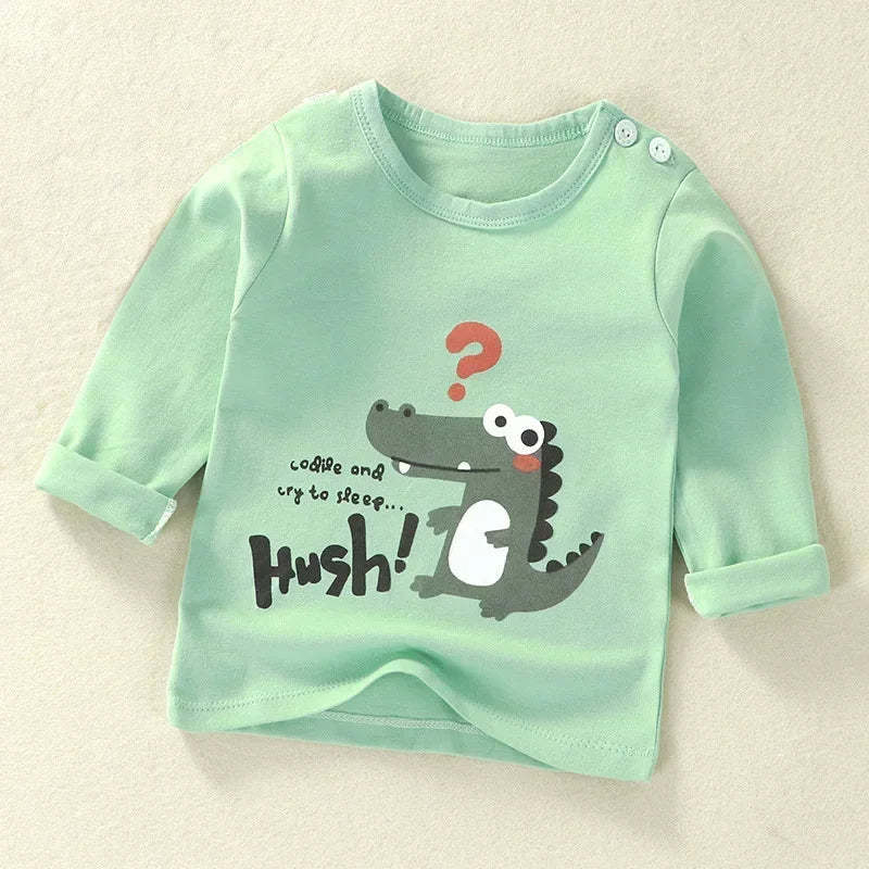 Cartoon Printed Sweatshirt-Cozy Stroller