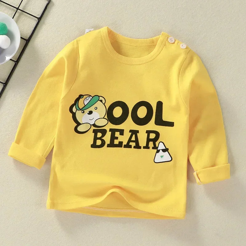 Cartoon Printed Sweatshirt-Cozy Stroller